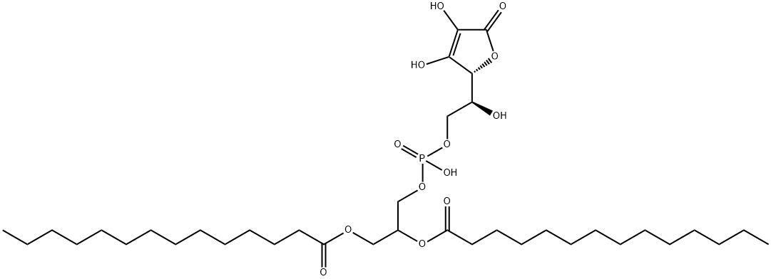 6-phosphatidylascorbic acid Struktur