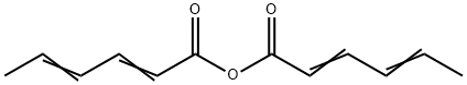 2,4-Hexadienoicacid, anhydride Structure