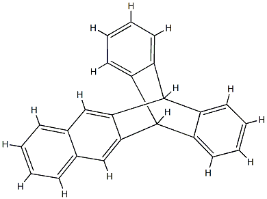 5,12-Dihydro-5,12-[1,2]benzenonaphthacene,13395-89-6,结构式