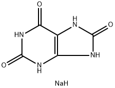 disodium urate Struktur