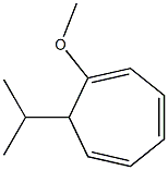 1,3,5-Cycloheptatriene,1-methoxy-7-(1-methylethyl)-(9CI) Structure