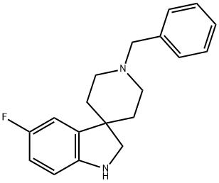 1-Benzyl-5-Fluorospiro[Indoline-3,4-Piperidine](WXFS0419) 化学構造式