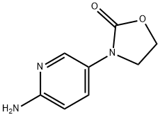 2-Oxazolidinone, 3-(6-amino-3-pyridinyl)-,1341056-91-4,结构式