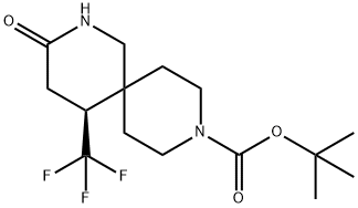 1341192-02-6 (S)-叔-丁基 3-氧亚基-5-(三氟甲基)-2,9-二氮杂螺[5.5]十一烷-9-甲酸基酯
