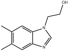 1H-Benzimidazole-1-ethanol,5,6-dimethyl-(9CI),134295-89-9,结构式
