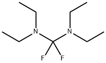 N,N,N',N'-Tetraethyl-C,C-difluoro-methanediamine 结构式