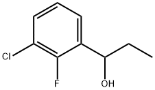 1-(3-chloro-2-fluorophenyl)propan-1-ol Structure
