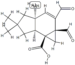 9-BETA-HYDROXYMARASMICACID,134439-71-7,结构式