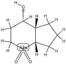 Cyclopenta[b]thiopyran-4-ol, octahydro-, 1,1-dioxide, (4-alpha-,4a-ba-,7a-ba-)- (9CI) 结构式