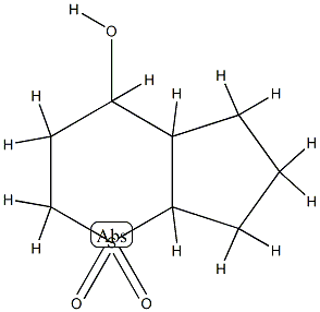 Cyclopenta[b]thiopyran-4-ol, octahydro-, 1,1-dioxide (9CI) Structure