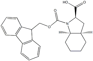 REL-(2R,3AR,7AR)-1-((((9H-氟-9-基)甲氧基)羰基)八氢-1H-吲哚-2-羧酸,134526-62-8,结构式