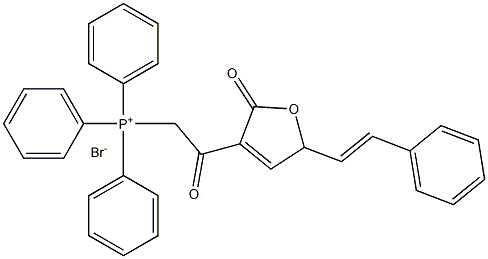 5-styryl-2-furoylmethytriphenylphosphonium 结构式