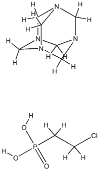 Hexamethylenetetraamine-2-chloroethyl-phosphate Structure
