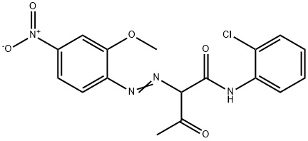 α-(2-Methoxy-4-nitrophenylazo)-2'-chloroacetoacetanilide|