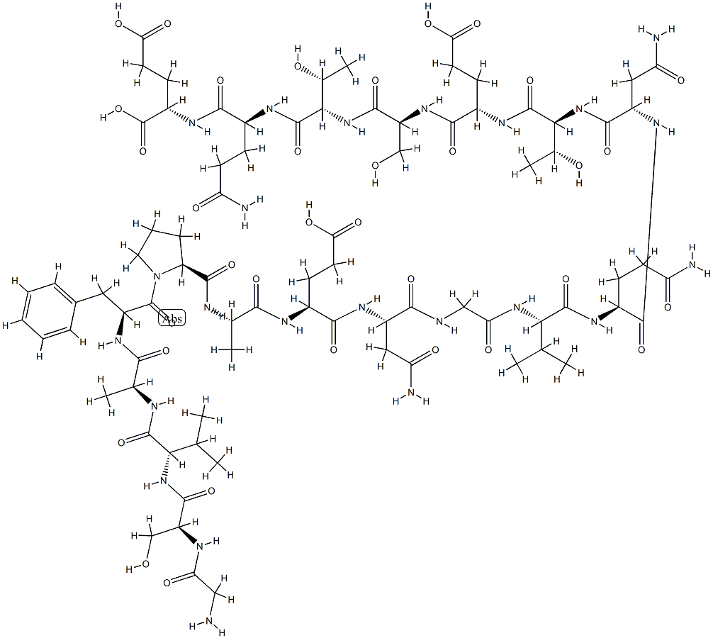 ノイロペプチドGE 化学構造式