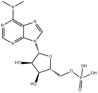 5'-Adenylic acid, N,N-dimethyl- Structure