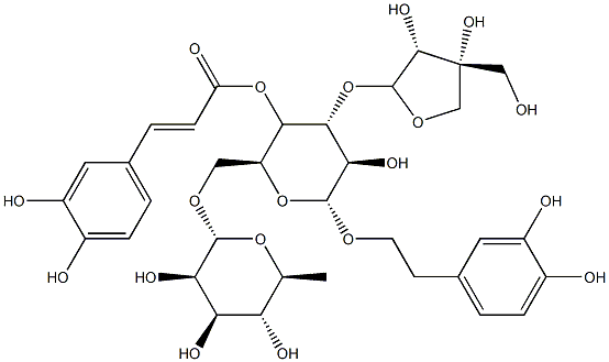 pedicularioside A,135010-61-6,结构式