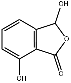 1(3H)-Isobenzofuranone,3,7-dihydroxy-(9CI) Struktur