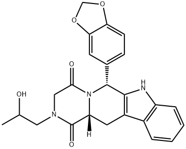 2-Hydroxypropyl Nortadalafil Struktur
