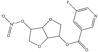 Furo(3,2-b)furan, D-glucitol deriv. Struktur