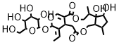 4''-Hydroxyisojasminin Struktur