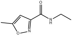 3-Isoxazolecarboxamide,N-ethyl-5-methyl-(9CI) Struktur