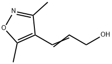 2-Propen-1-ol,3-(3,5-dimethyl-4-isoxazolyl)-(9CI) Structure