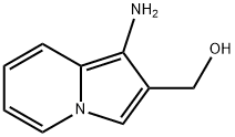 2-Indolizinemethanol,1-amino-(9CI) Structure