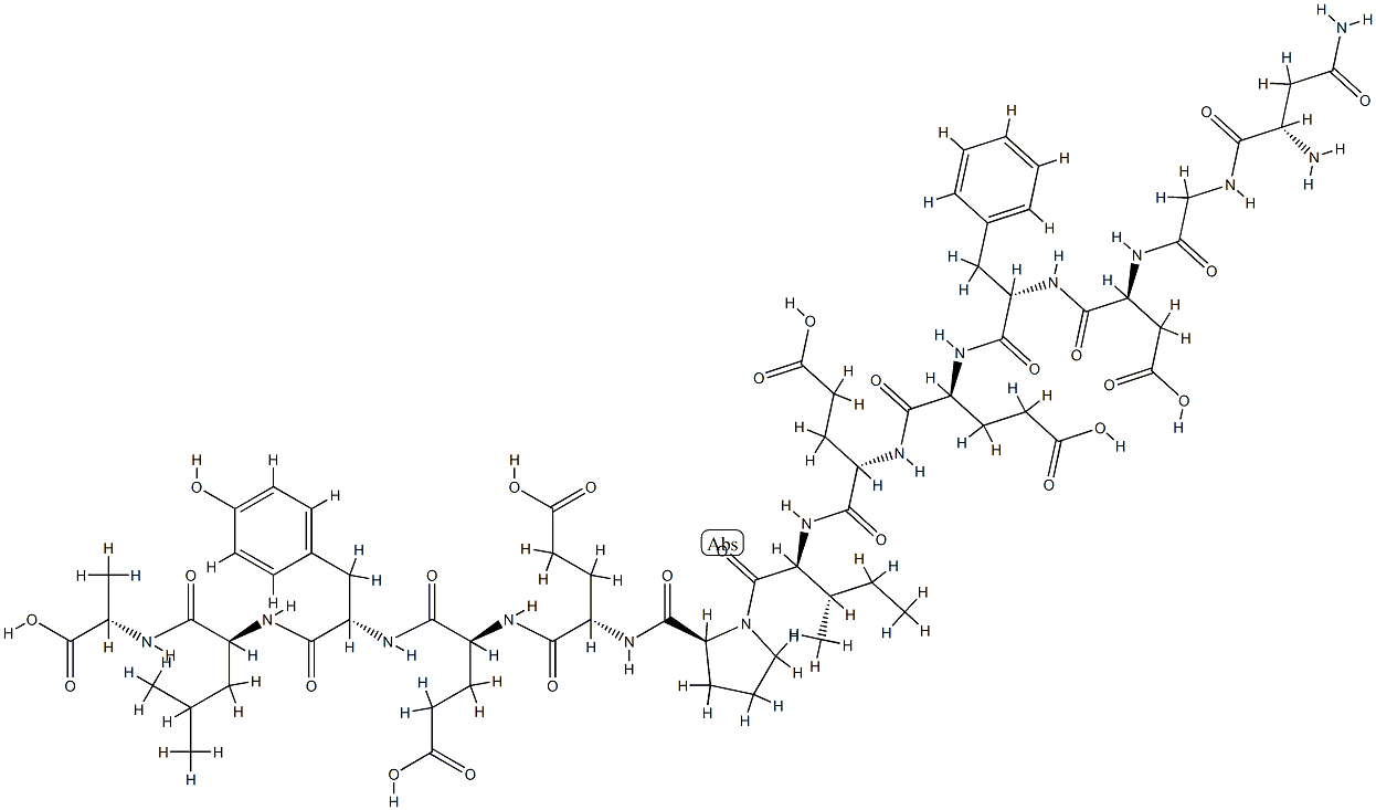 hirudin (53-64) Struktur