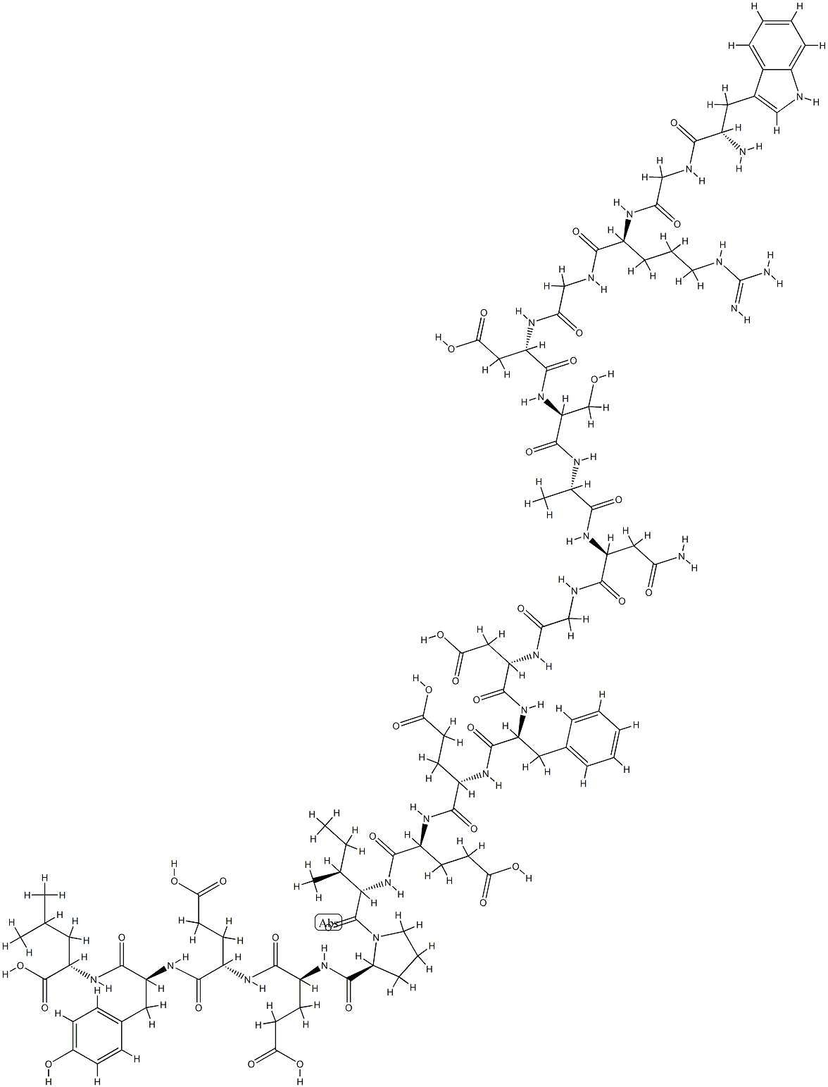 히루딘(53-64),RGD-