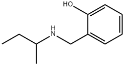 2-[(butan-2-ylamino)methyl]phenol Structure