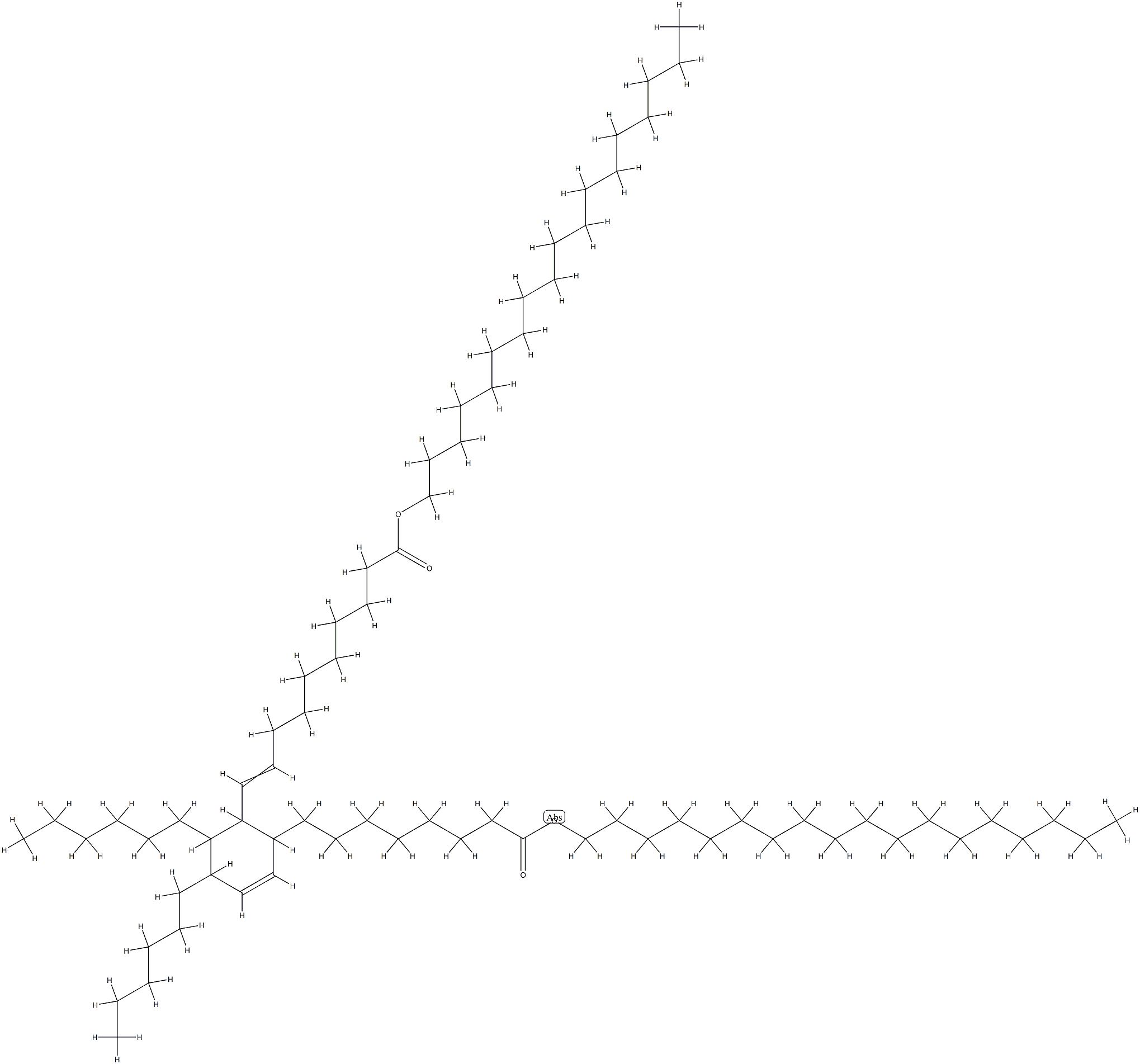 二鲸蜡硬脂醇二聚亚油酸酯, 135620-20-1, 结构式