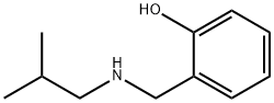 2-{[(2-methylpropyl)amino]methyl}phenol 结构式