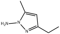 1H-Pyrazol-1-amine,3-ethyl-5-methyl-(9CI) Structure