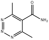 1,2,3-Triazine-5-carboxamide,4,6-dimethyl-(9CI) Struktur