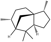 (3R,8aβ)-2,3,3a,4,5,6,7,8a-Octahydro-3β,6β,8,8-tetramethyl-1H-3aα,7α-methanoazulene,13567-54-9,结构式