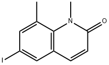 2(1H)-Quinolinone,6-iodo-1,8-dimethyl-(9CI)|