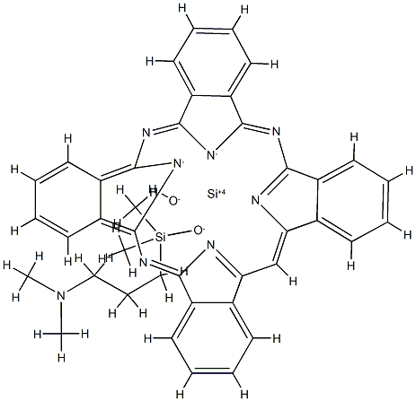 silicon phthalocyanine 化学構造式