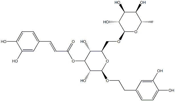 异连翘酯苷, 1357910-26-9, 结构式