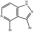 3,4-二溴-1H-吡唑并[4,3-C]吡啶 结构式