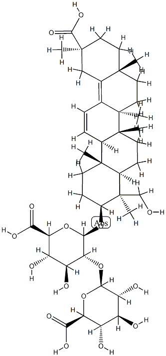 135815-61-1 甘草皂苷 H2 (二葡萄糖苷酸)