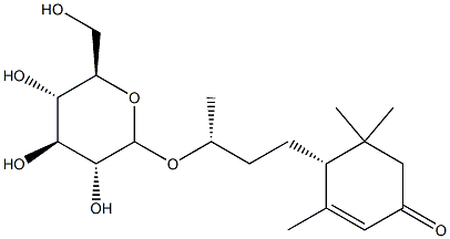 布卢门醇 C 葡糖苷, 135820-80-3, 结构式