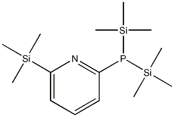 Pyridine,2-[bis(trimethylsilyl)phosphino]-6-(trimethylsilyl)-(9CI) Struktur