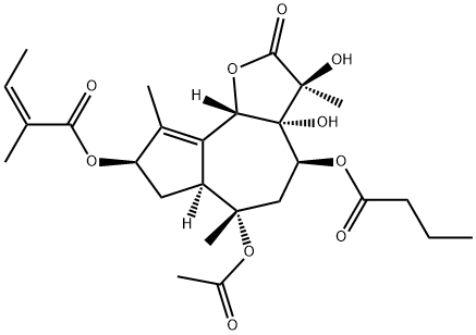 nortrilobolide Structure