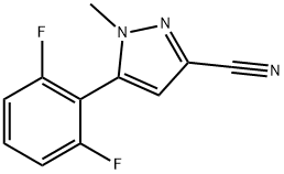 5-(2,6-difluorophenyl)-1-methyl-1H-pyrazole-3-carbonitrile(WXFC0750)|5-(2,6-二氟苯基)-1-甲基-1H-吡唑-3-甲腈