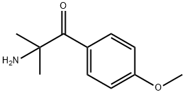 Propiophenone,  2-amino-4-methoxy-2-methyl-  (8CI) Struktur