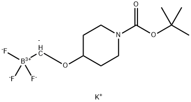 Potassium (1-Boc-4-piperidinyloxy)methyltrifluoroborate|钾(1 -羰- 4 -哌啶基)甲基三氟硼酸