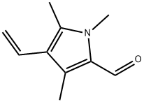 1H-Pyrrole-2-carboxaldehyde,4-ethenyl-1,3,5-trimethyl-(9CI) 结构式