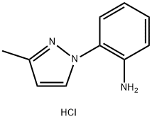 2-(3-methyl-1H-pyrazol-1-yl)aniline Struktur