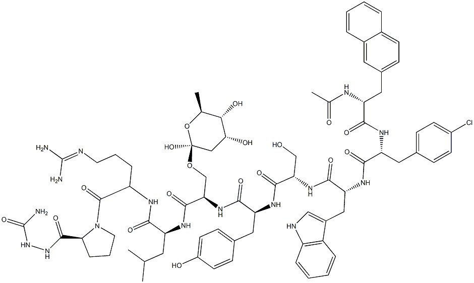 雷莫瑞克, 136639-71-9, 结构式